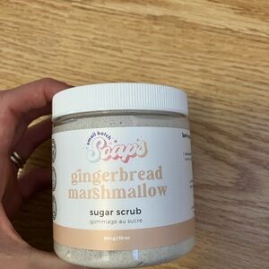 Locally Made Small Batch Soap Gingerbread Marshmallow Sugar Body Scrub